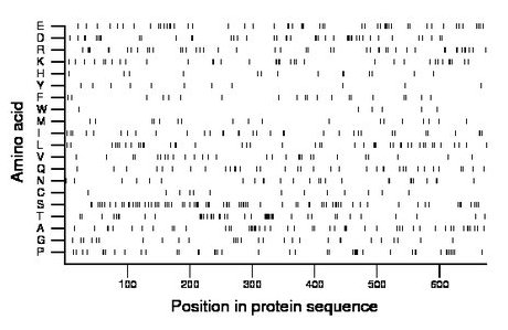 amino acid map