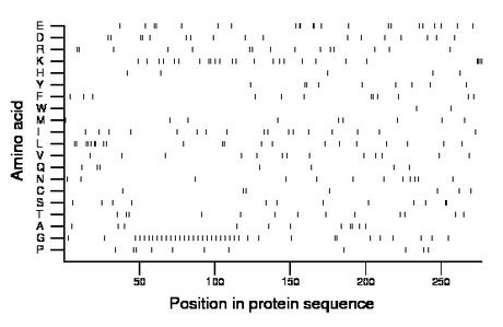 amino acid map