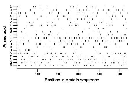 amino acid map