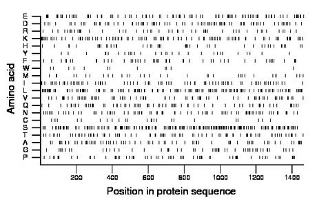 amino acid map