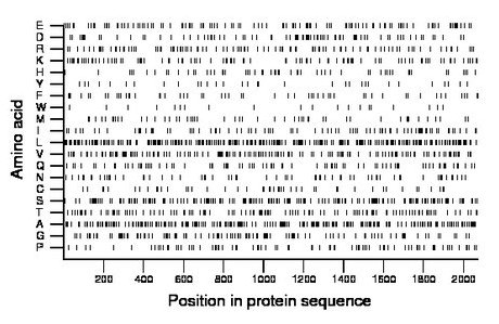 amino acid map