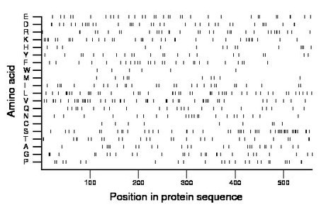 amino acid map