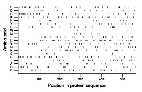 amino acid map