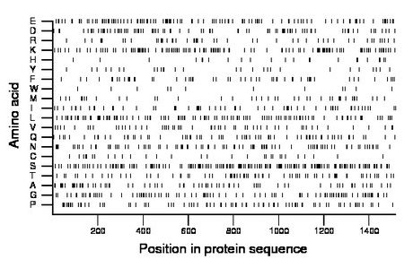 amino acid map