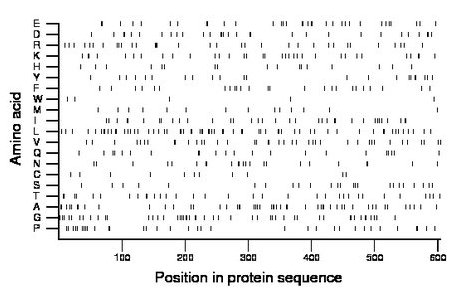 amino acid map