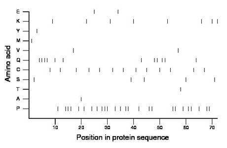 amino acid map