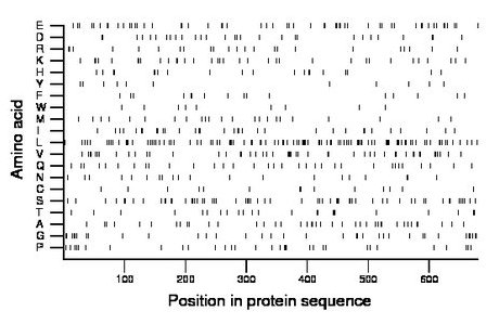 amino acid map