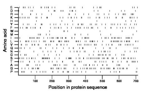 amino acid map