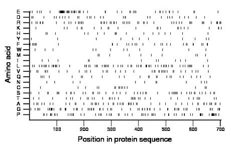 amino acid map