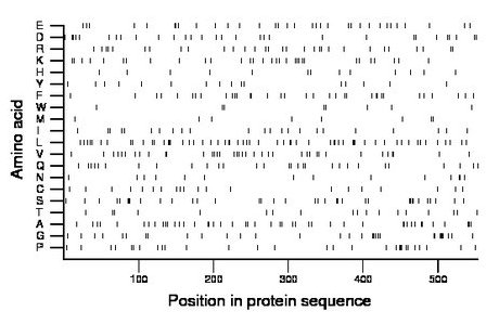 amino acid map