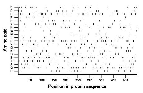 amino acid map