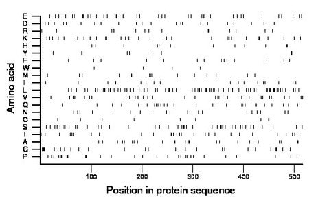 amino acid map