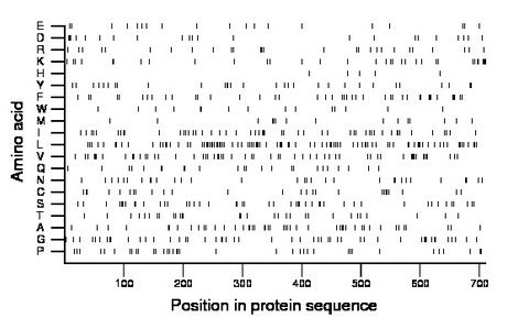 amino acid map