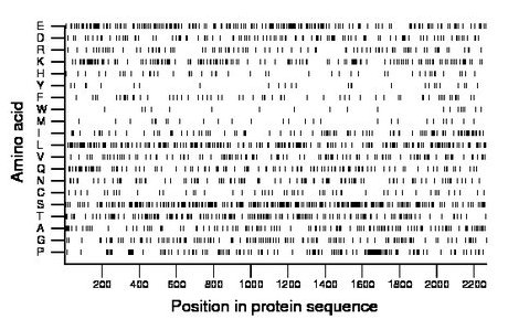 amino acid map