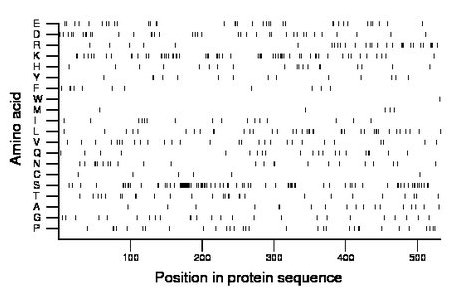 amino acid map