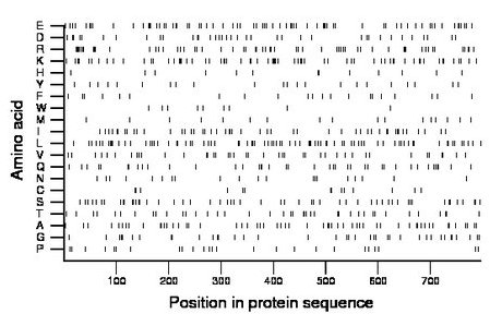 amino acid map