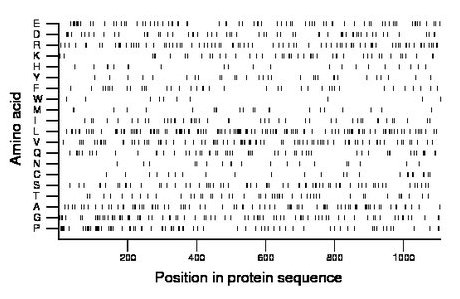 amino acid map