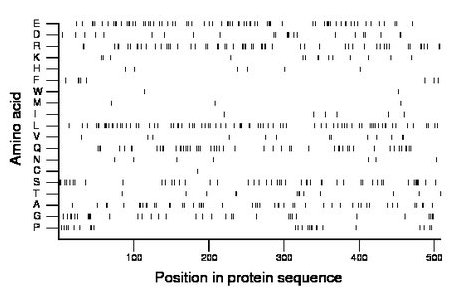 amino acid map