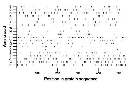 amino acid map