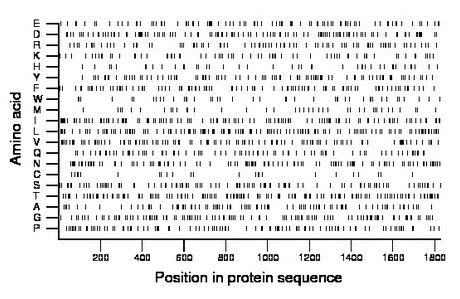 amino acid map