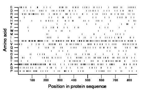 amino acid map