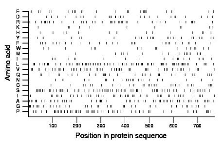 amino acid map