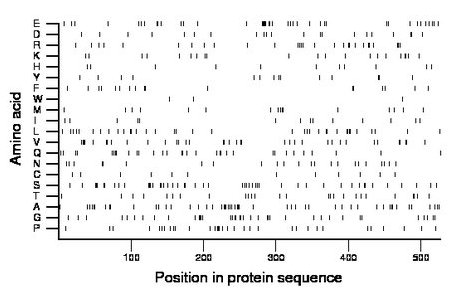 amino acid map