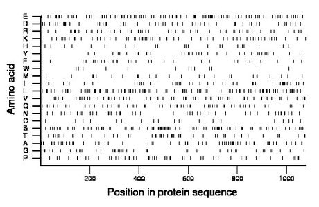 amino acid map