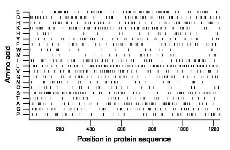 amino acid map