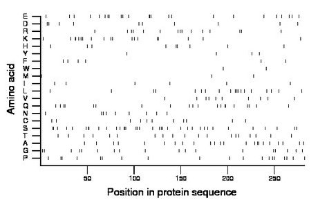 amino acid map