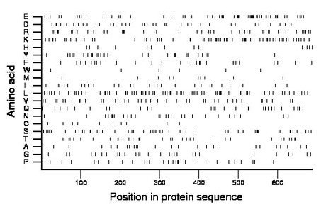 amino acid map